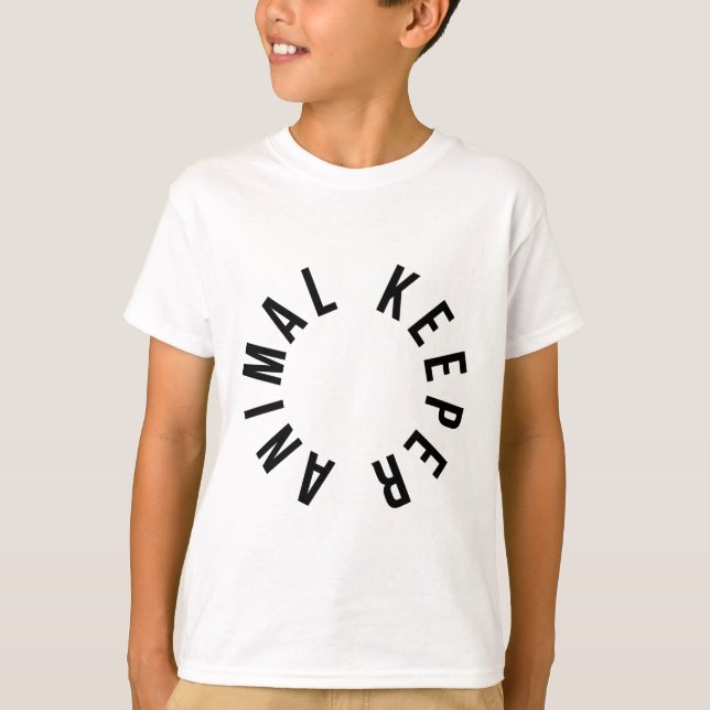 A är för djurhållare t shirt (Framsida)