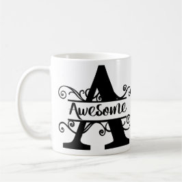 A är för Fantastisk! Kaffemugg