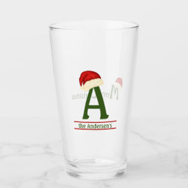 "A" är för.. Glass Tumbler Glaskopp
