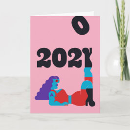 A är för Melinda Beck Helgdag Kort