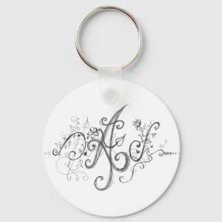 A är för nyckelring