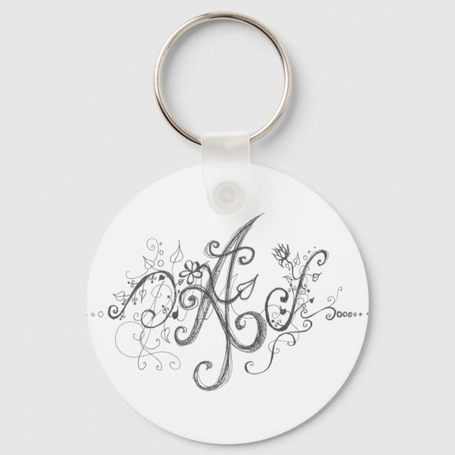 A är för nyckelring (Framsida)