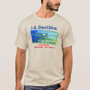A Avsnitt Grundläggande Mörk T-Shirt