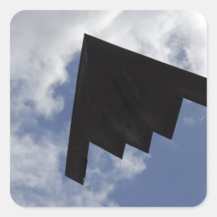A B-2-anda under flygning Fyrkantigt Klistermärke