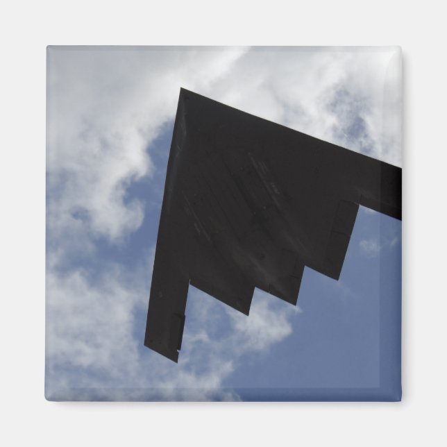 A B-2-anda under flygning Magnet (Framsidan)