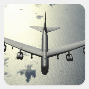 A B-52-stress under flygning 2 Fyrkantigt Klistermärke