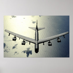A B-52-stress under flygning Poster
