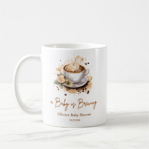 A Baby andas brunt kaffebabyskor Kaffemugg