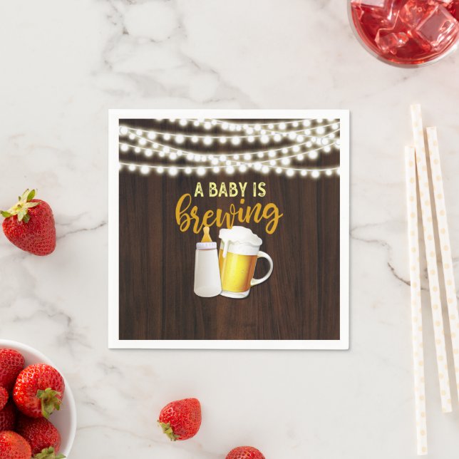 A Baby andas Napkin Pappersservett (Insitu)