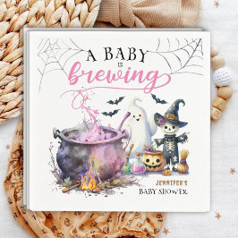 A Baby andas Rosa Halloween Baby Shower Pappersservett