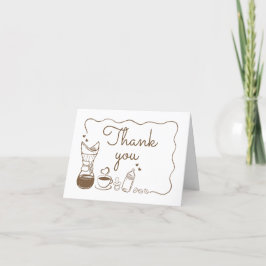 A Baby är en babystötare för bröst Tack Kort