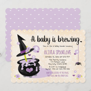 A Baby är en uppblåsande babystövel från Halloween Inbjudningar