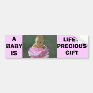 A BABY ÄR LIVETS PRECIOUS GIFT BILDEKAL