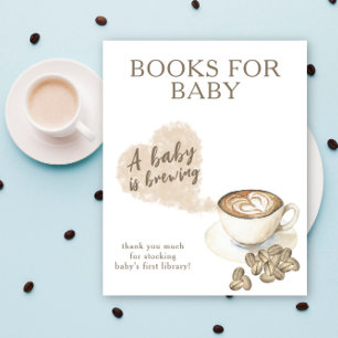 A baby brinner Bokar för baby Poster