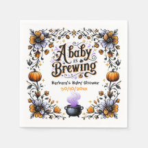 A Baby brinner Halloween Baby Shower