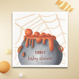 A Baby brinner Halloween Baby Shower Pappersservett