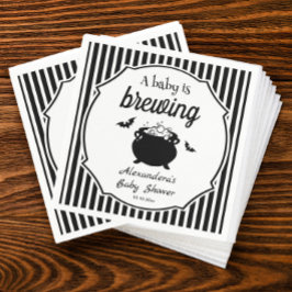 A Baby brinner Halloween Baby Shower Pappersservett