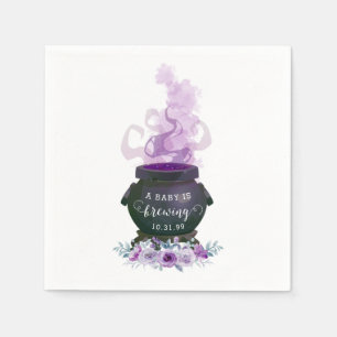 A Baby brinner Halloween Baby Shower Pappersservett