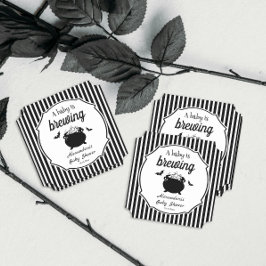 A Baby brinner Halloween Baby Shower Underlägg Papper