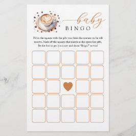 A Baby brinner i Baby Bingo-spelet på kaffe