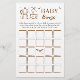 A Baby brinner i Baby Bingo-spelet på kaffe