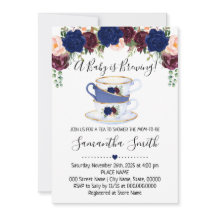 A Baby brinner i inbjudan till teduschflotta