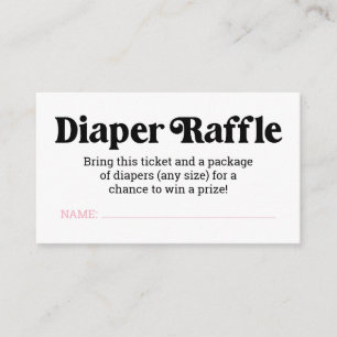 A Baby brinner i Raffle Biljett-höljet Tilläggskort