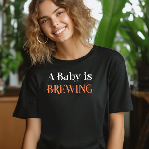 A Baby brinner i Spooky Cobweb Lettering T Shirt