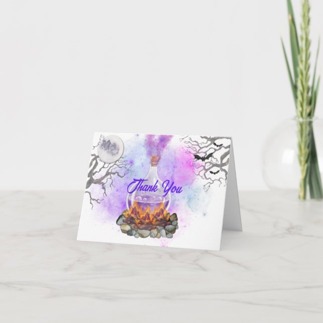 A Baby brinner - tack för dina kort (Framsida)