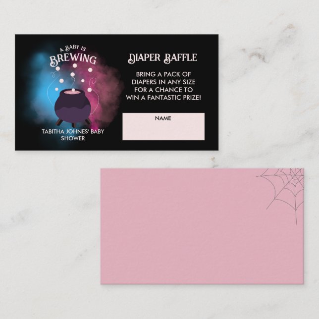 A Baby håller på att blåsa upp Genderna Reveal Cau Tilläggskort (Fram/baksida)