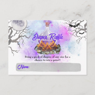 A Baby håller på att brinna - dykare Raffle-kort Tilläggskort