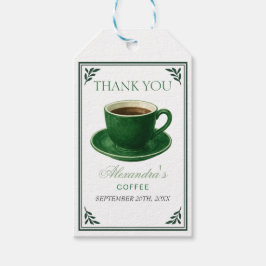 A Baby Is Brewing Coffee Cup Baby Shower Presentetikett