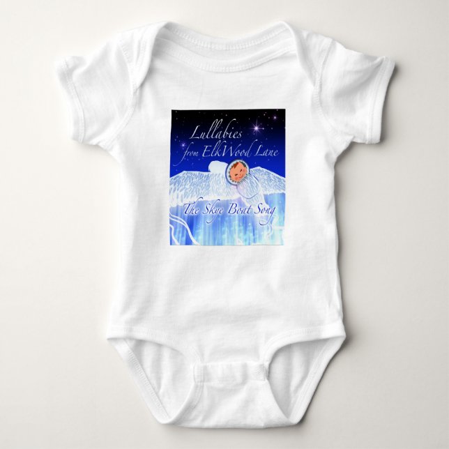 A baby spolning på baksidan av en flygfågel t shirt (Framsida)