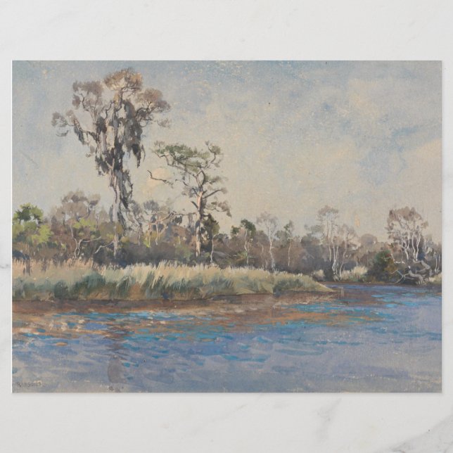 A Bäck vid Wilmington NC-skrapbok Papper (Framsida)