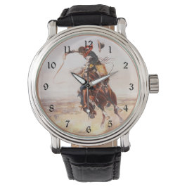 A Bad Hoss Charles Russell Fine Art Armbandsur
