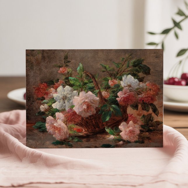 A Basket med Ro | Eugene Petit (Skapare uppladdad)