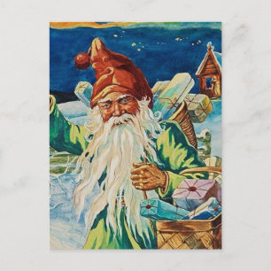 "A Basket of Gifts" av Jenny Nystrom Vykort