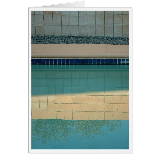 A Bassäng på Wyman Hälsningskort (Framsidan)