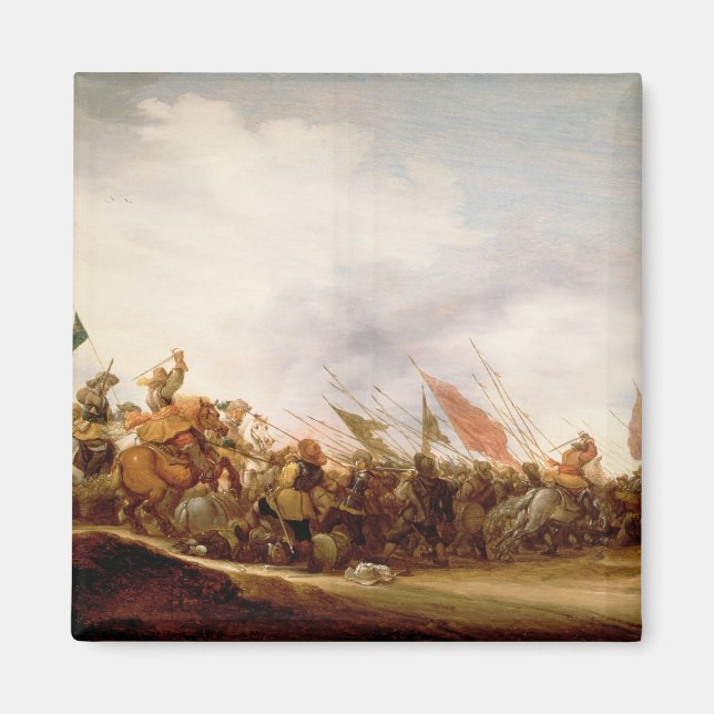 A Battle Scene, 1653 Magnet (Framsidan)
