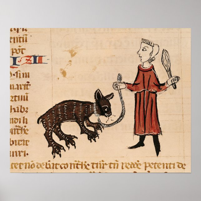 A Bear Keeper från Decrets de Gratien Poster (Framsidan)