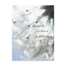 a beautiful life ... Sprüche Löwenzahn Samen