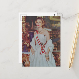 A Beautiful Woman in 1957 from a magazine cover Vykort