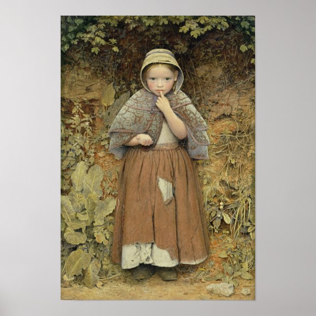 A Beggar på Väg, 1856 Poster (Framsidan)