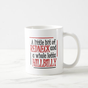 A bet lite rednecken kaffemugg