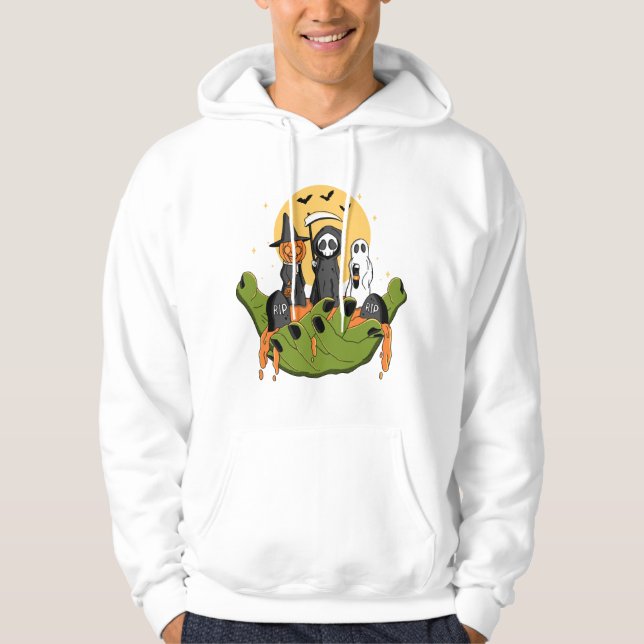 A Biet i Halloween Hoodie (Framsida)