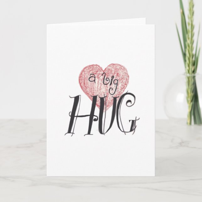 A Big Hug Helgkort (Framsida)