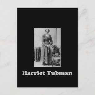 A Bild i Harriet Tubman i Black and White Vykort