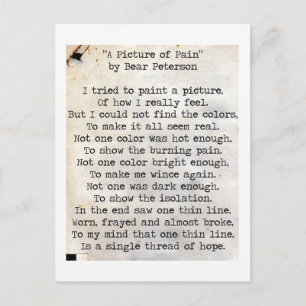 A Bild i Pain Vykort