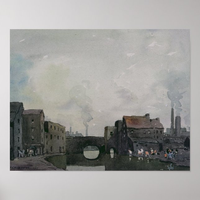 A Birmingham Canal Poster (Framsidan)