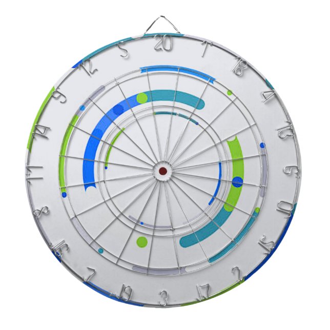 “A Bit of Color” Dart Board Darttavla (Framsidan)